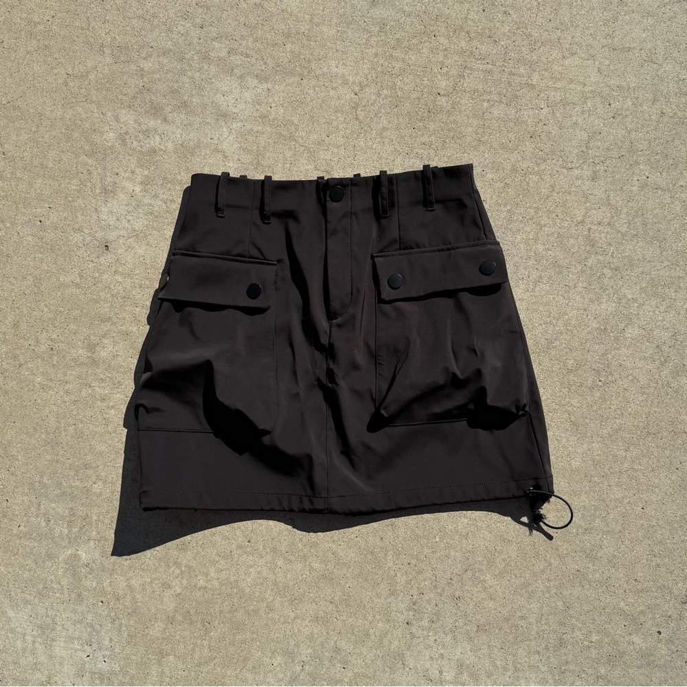Zara Black Mini Skirt with Pockets